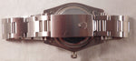 Rosy Brown Rolex Oysterdate Precision 6694 Silver Dial SS Vintage 1986 Mens Watch....34mm