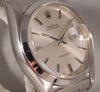 Slate Gray Rolex Oysterdate Precision 6694 Silver Dial SS Vintage 1986 Mens Watch....34mm