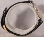 Dark Gray Bulova Classic Swiss Made 10k RGP Vintage 1968 Mens Wristwatch....33mm