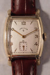 Rosy Brown Lord Elgin Classic 21 Jewel Vintage 1940's Mens 14k Gold Filled Watch....28mm