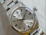 Light Slate Gray Rolex Oyster Perpetual Air King Ref. 5500 Vintage 1974 SS Mens Watch....34mm