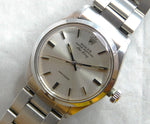 Gray Rolex Oyster Perpetual Air King Ref. 5500 Vintage 1974 SS Mens Watch....34mm