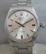 Light Slate Gray Rolex Oyster Perpetual Air King Ref. 5500 Vintage 1974 SS Mens Watch....34mm