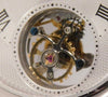 Gray Minorva 1 Minute Real Flying Tourbillon Seagull ST8000 Stainless Steel Mens Watch....39mm