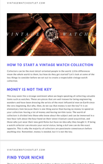 Light Gray Vintage Watch Buyers Guide 2022 | By Vintage Watch Outlet