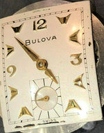 Wheat Bulova "All Original" Vintage 1958 Swiss 17 Jewel Movement Mens Watch....28mm