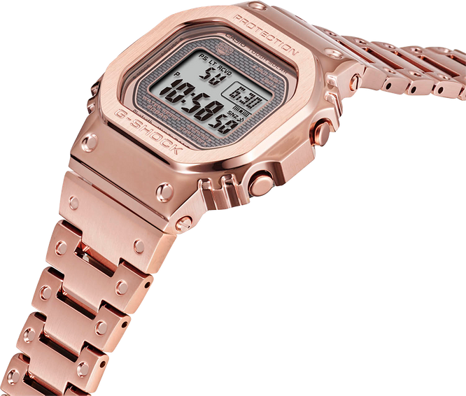 Tan Casio G-Shock GMWB5000GD-4 Bluetooth Multi-Band 6 Tough Solar Mens Watch....43mm