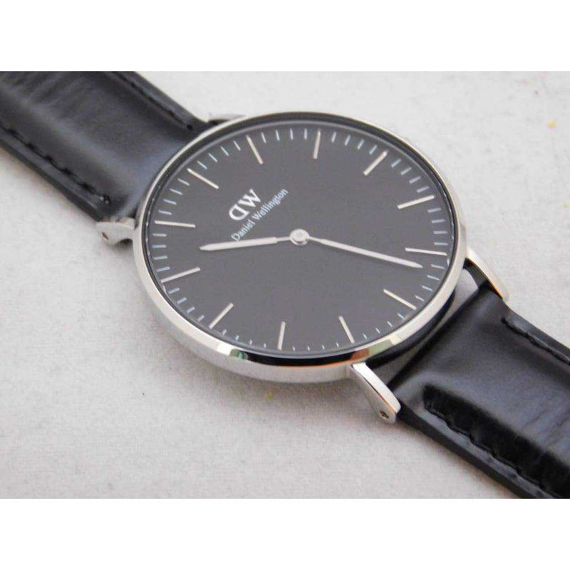 Light Gray Daniel Wellington Classic Sheffield Black Dial Watch DW00100145....36mm