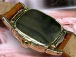 Dark Slate Gray Hamilton Roland Vintage 1937 10k GF Restored & Serviced Mens Watch....28mm