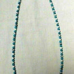 Gray Necklace Turquoise Stones Southwest American Indian Navajo