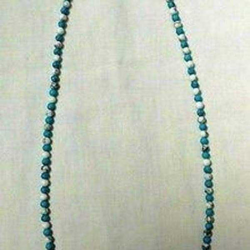Gray Necklace Turquoise Stones Southwest American Indian Navajo