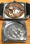 Dim Gray Omega Deville 151.010 Automatic SS Vintage 1970's Mens Watch....30mm