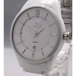 Light Slate Gray Oniss Slim Ceramic Swiss Quartz Men's Watch....43mm