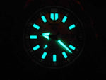 Black Seiko Baby Orange Monster Automatic Stainless Steel SRP483 Mens Watch....43mm