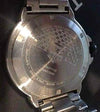 Dark Slate Gray Tag Heuer Formula 1 Black Dial Grande Date SS Quartz Mens Watch WAU1110.....40mm
