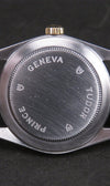Dark Slate Gray Rolex Tudor Prince Oysterdate 18k Solid Gold Bezel Circa 1996 Mens Watch....34mm
