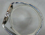 Light Slate Gray Movado Esperanza 04-1-14-1010 Black Dial SS Mens Quartz Watch 0607057....38mm